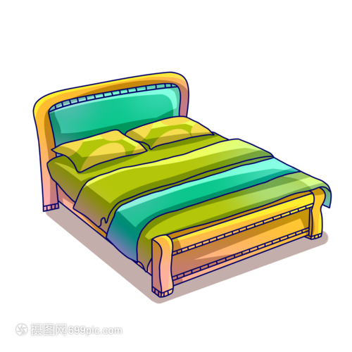 夢(mèng)幻卡通雙人床與精致化妝品的奇妙邂逅