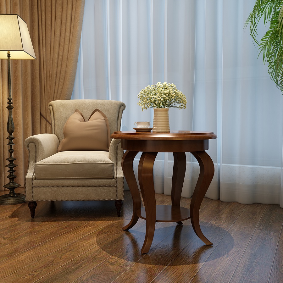 美式家具與工業美學的交融 西大小白原創設計作品中的化妝品展示